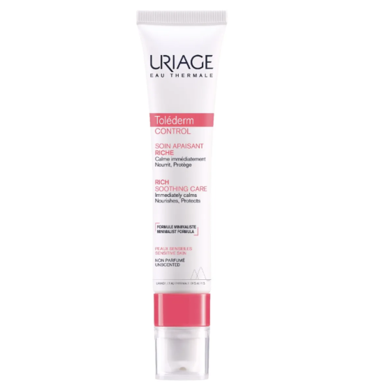 Uriage Toléderm Control Soin Apaisant Riche 40 ml
