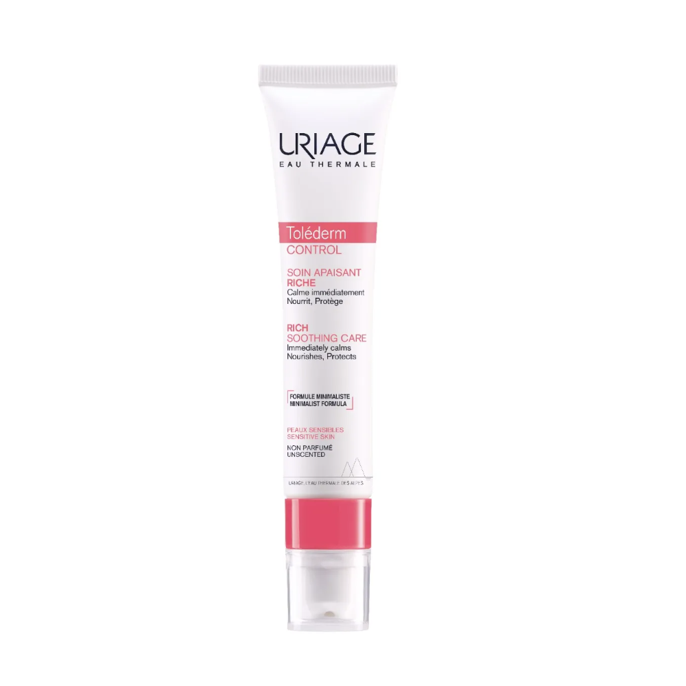 Uriage Toléderm Control Soin Apaisant Riche 40 ml