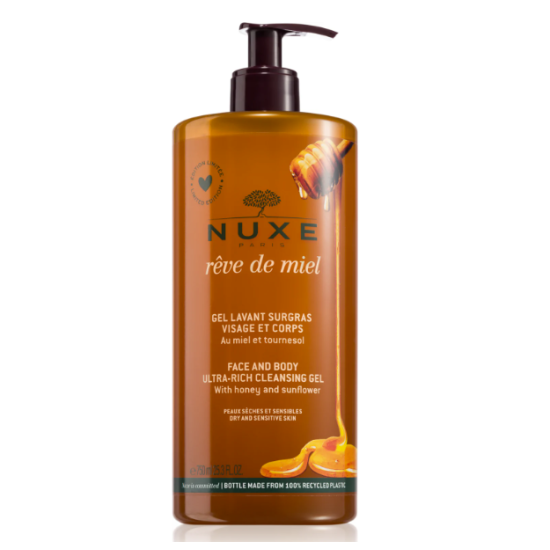 Nuxe Rêve de Miel Gel Lavant Surgras 750 g