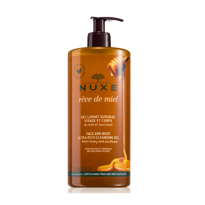 Nuxe Rêve de Miel Gel Lavant Surgras 750 g