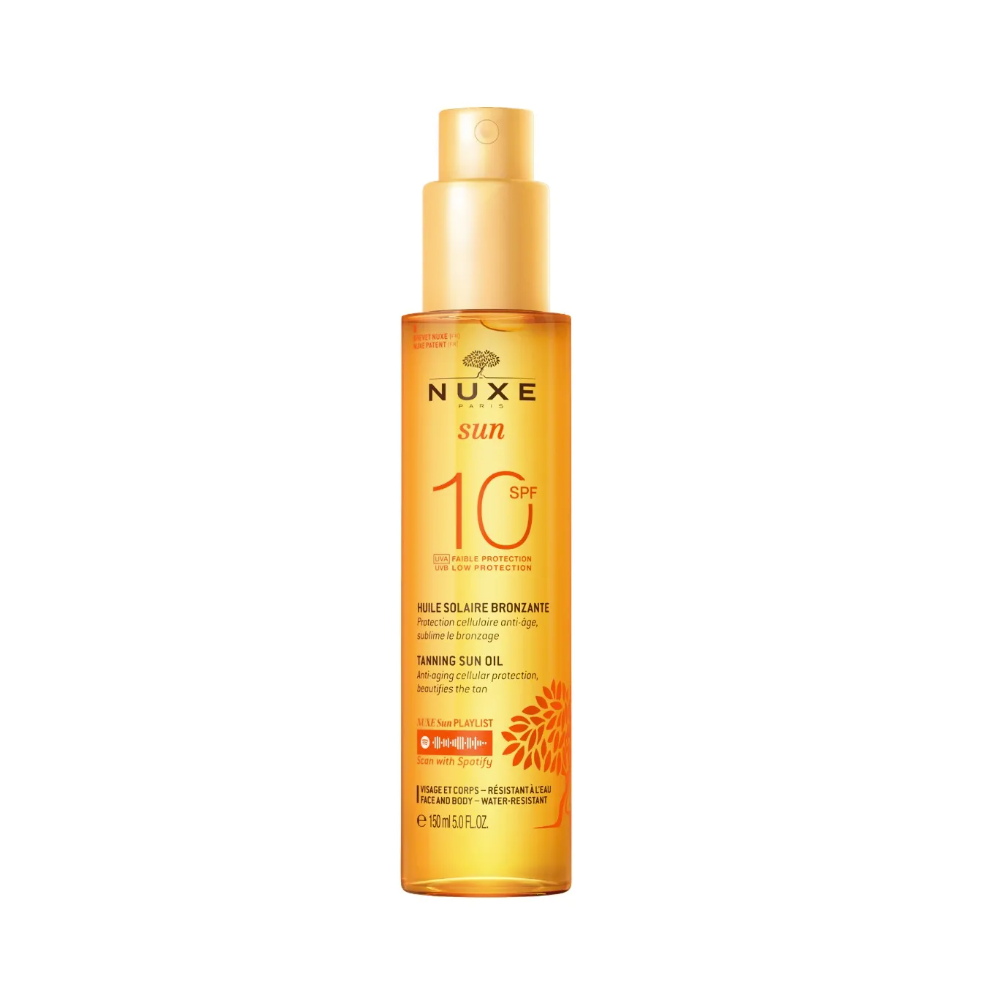 Nuxe Sun Huile Solaire Bronzante SPF10 150 ml
