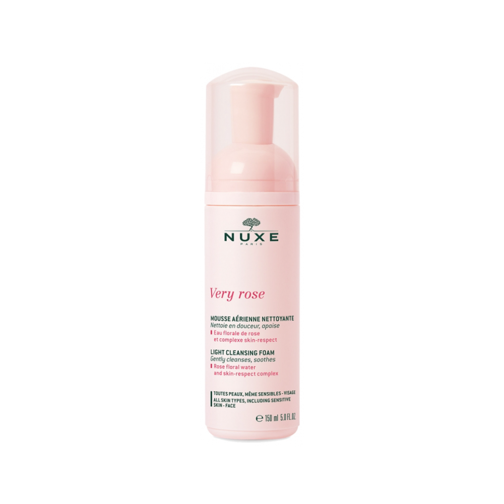 Nuxe Very Rose Mousse Aérienne Nettoyante 150 ml