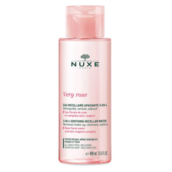 Nuxe very rose eau démaquillante micellaire 400 ml