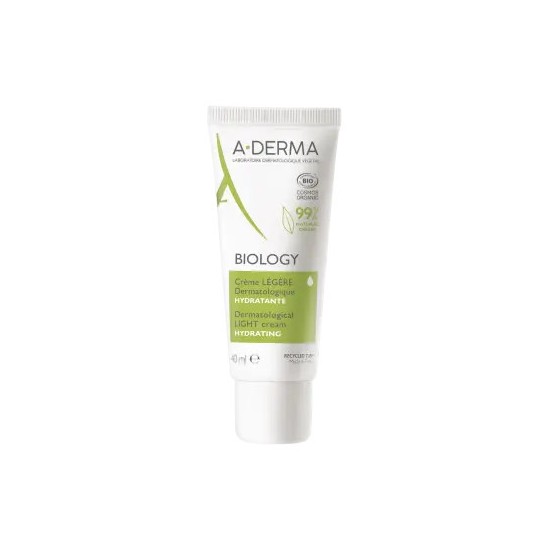 A-DERMA Biology Crème Légère Hydratante 40 ml