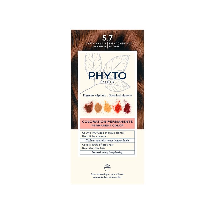 Phytosolba Phytocolor 5.7 Châtain Clair Marron