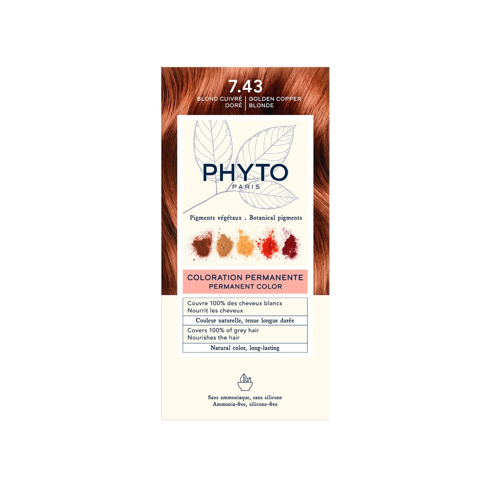 Phytosolba Phytocolor 7.43 - Blond Cuivré