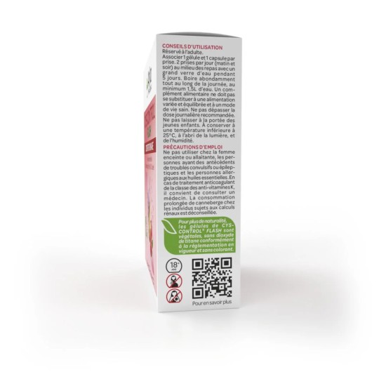 Arkopharma Cys-Control Flash Gelules 20