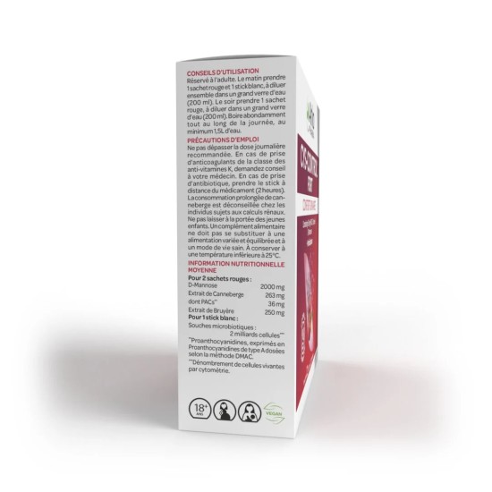 Arkopharma Cys-Control Fort 10 sachets + 5 sticks