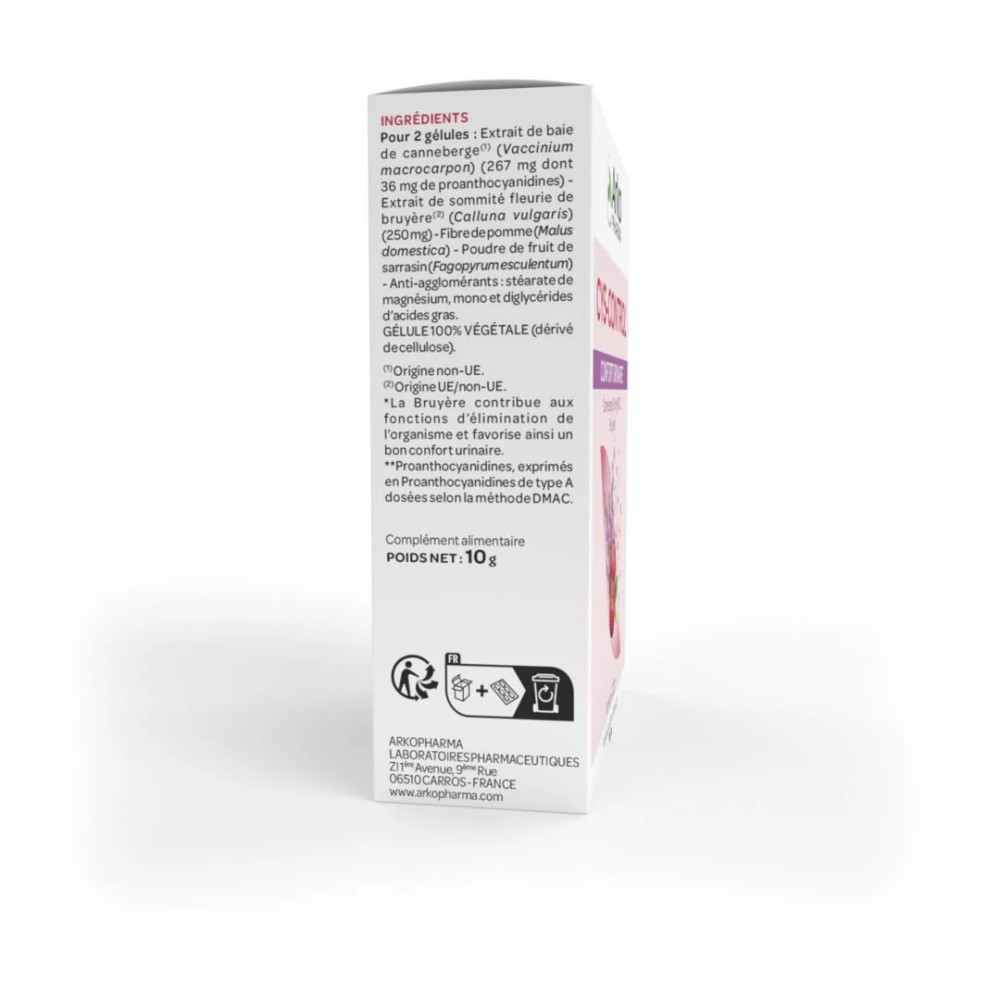 Arkopharma Cys-Control Confort Urinaire 20 gélules