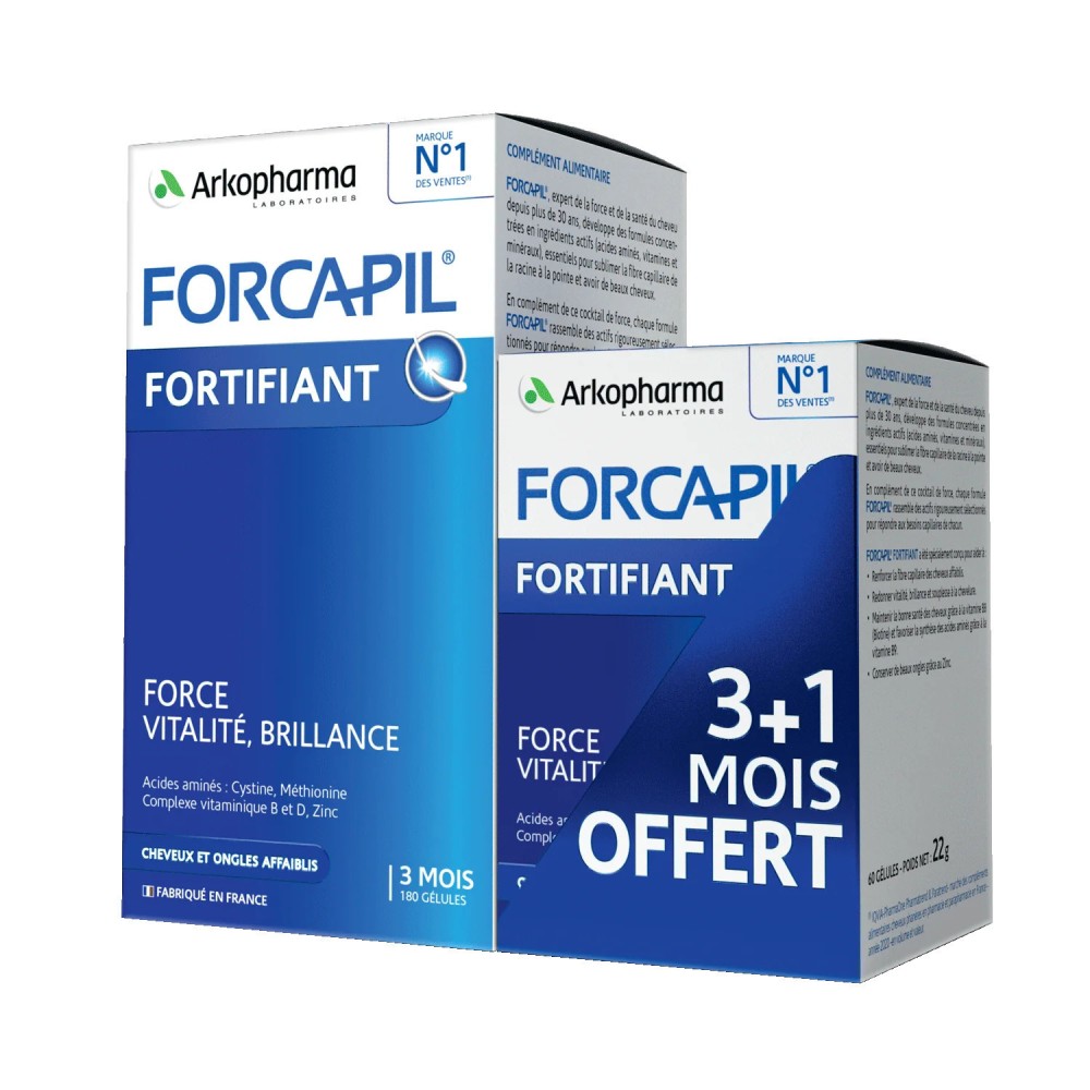 Arkopharma Forcapil 3+1 Boîte