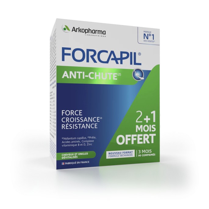 Arkopharma Forcapil Antichute 3 mois Éco