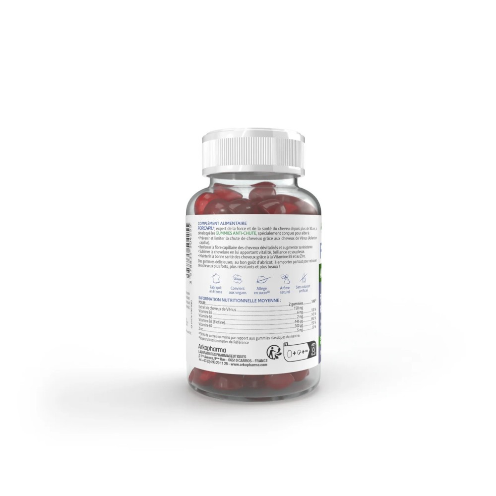 Arkopharma Forcapil Anti-Chute 60 gummies