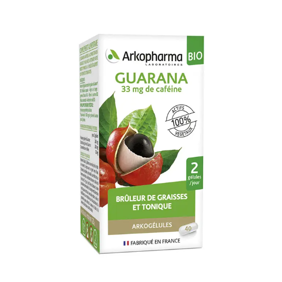 Arkopharma Guarana Bio 40 gélules