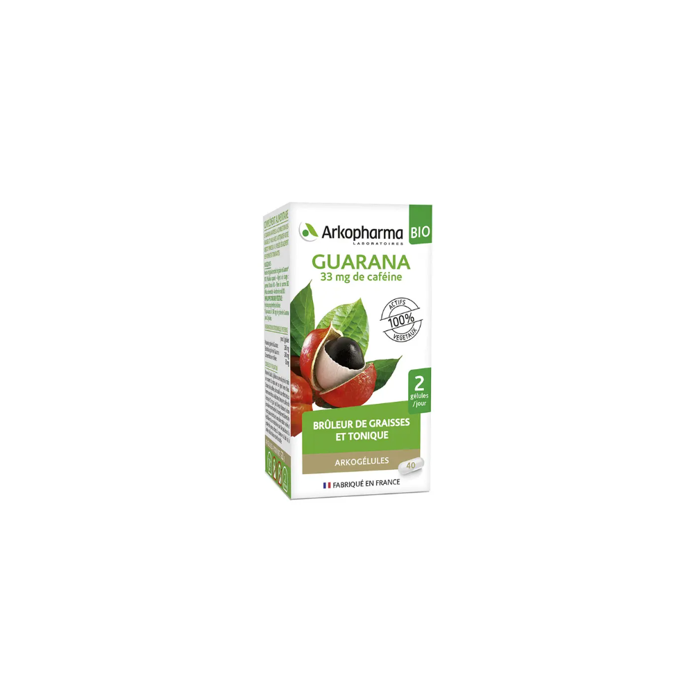 Arkopharma Guarana Bio 40 gélules
