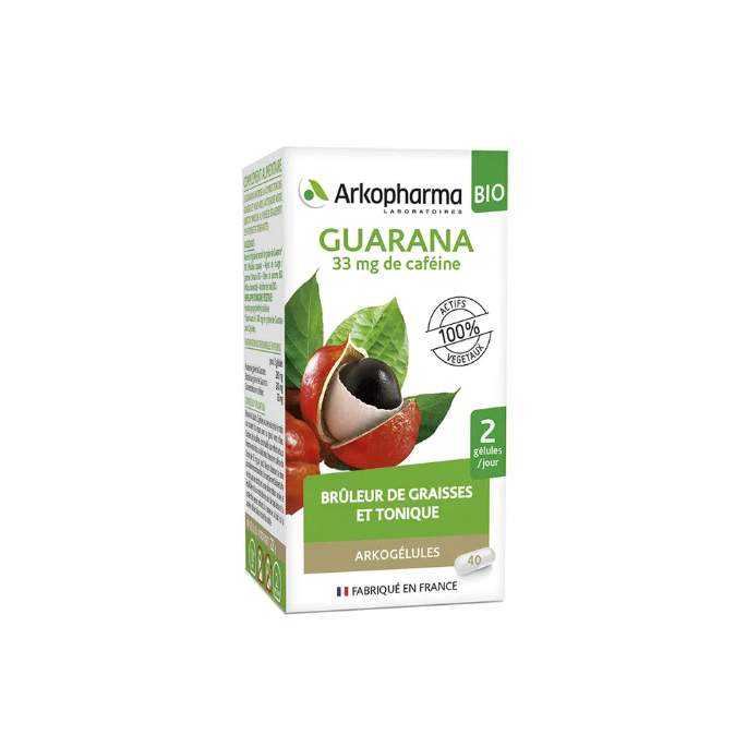 Arkopharma Guarana Bio 40 gélules