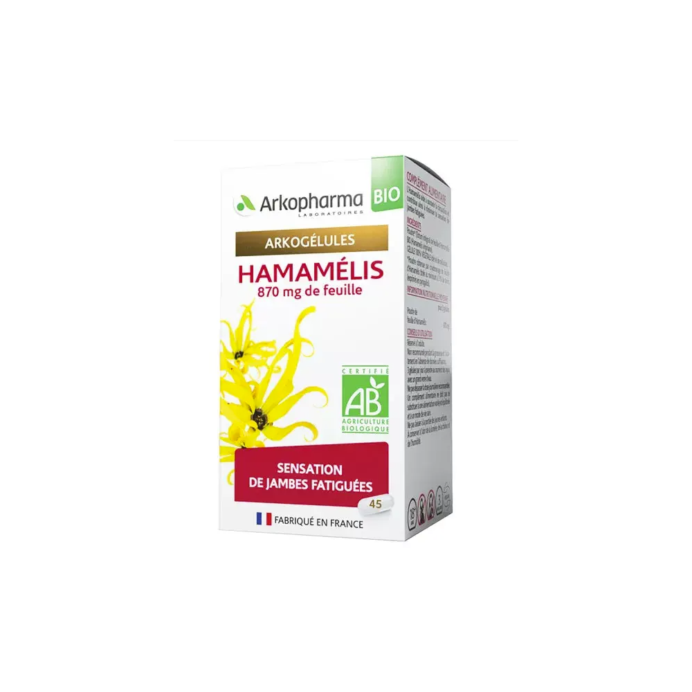 Arkopharma Arkogélules Hamamélis Bio
