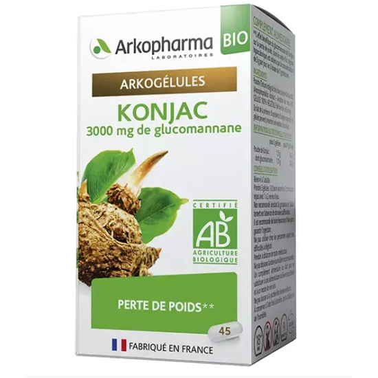 Arkopharma Konjac Bio 45 gélules