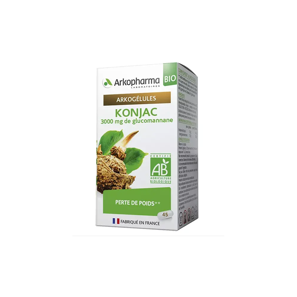 Arkopharma Konjac Bio 45 gélules
