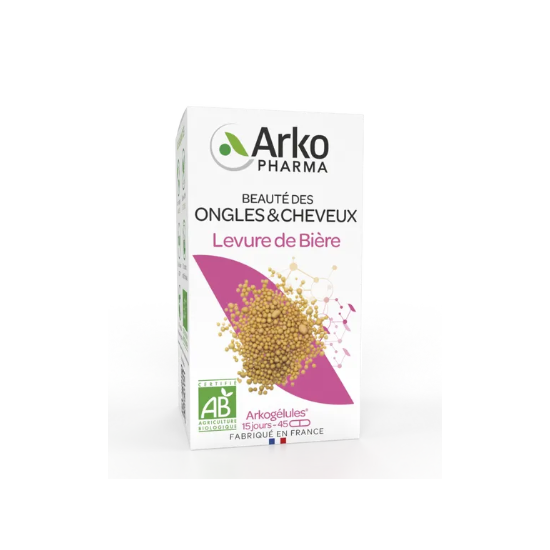 Arkopharma Levure de bière Bio 45 gélules