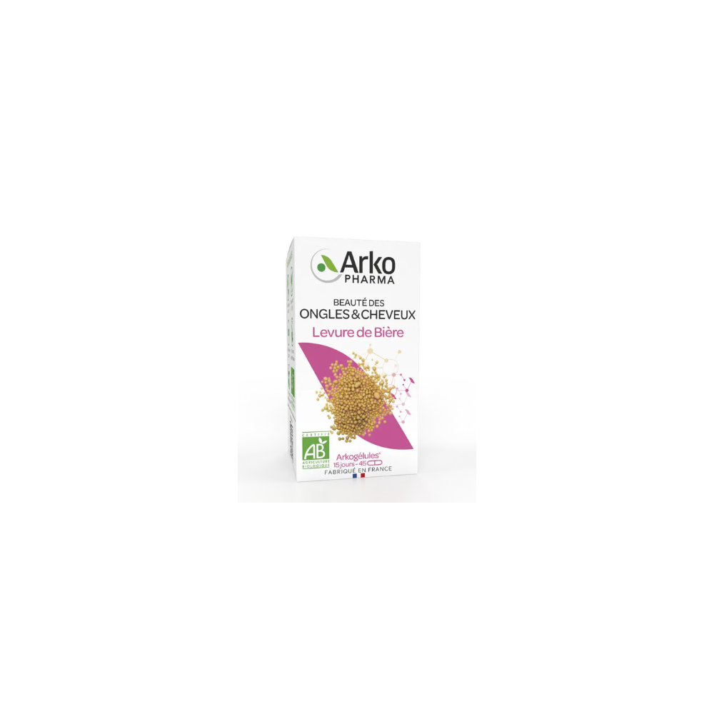 Arkopharma Levure de bière Bio 45 gélules