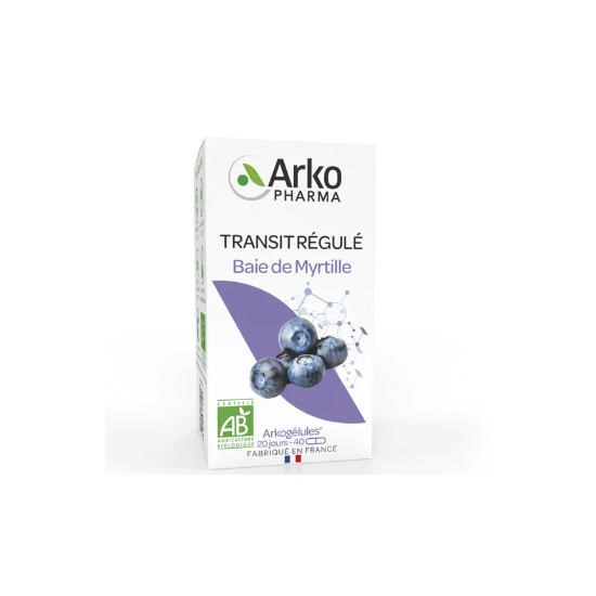 Arkopharma Arkogélules Baie de Myrtille Bio 40 gélules