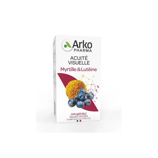 Arkopharma Myrtille Lutéine 45 gélules