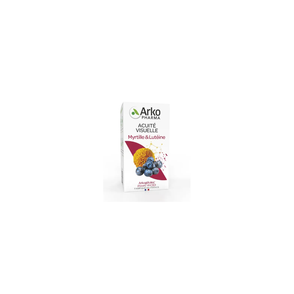 Arkopharma Myrtille Lutéine 45 gélules