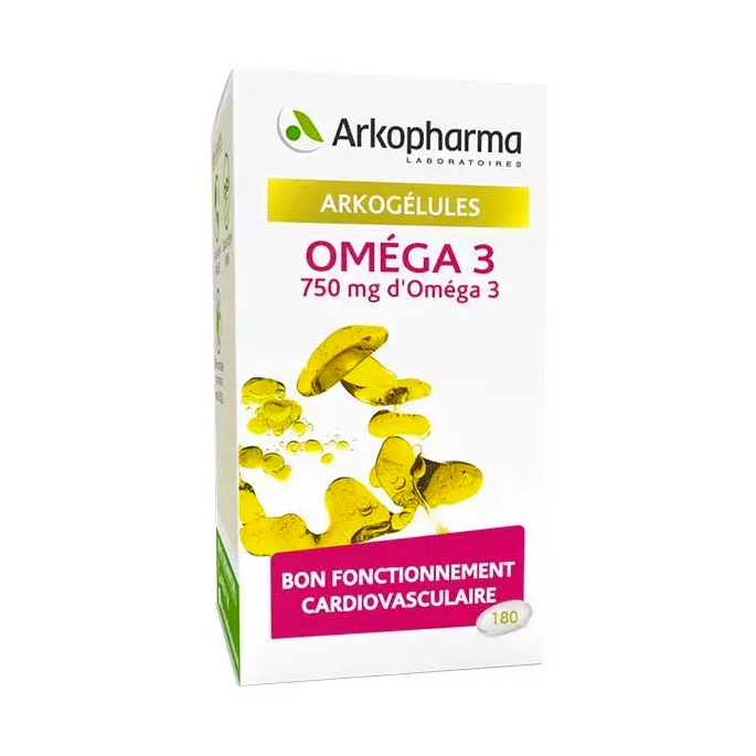 Arkopharma omega 3 origine marine 180 capsules