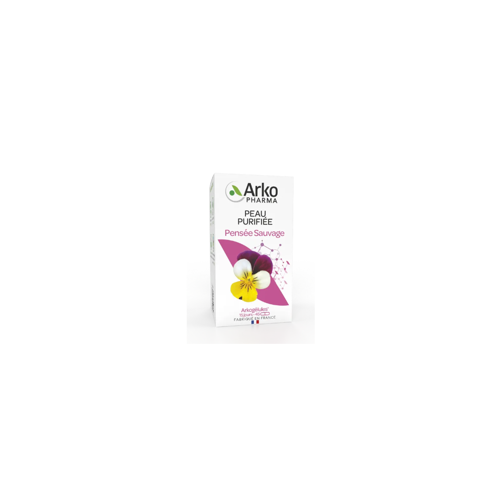 Arkopharma Arkogélules Pensée sauvage 45 gélules