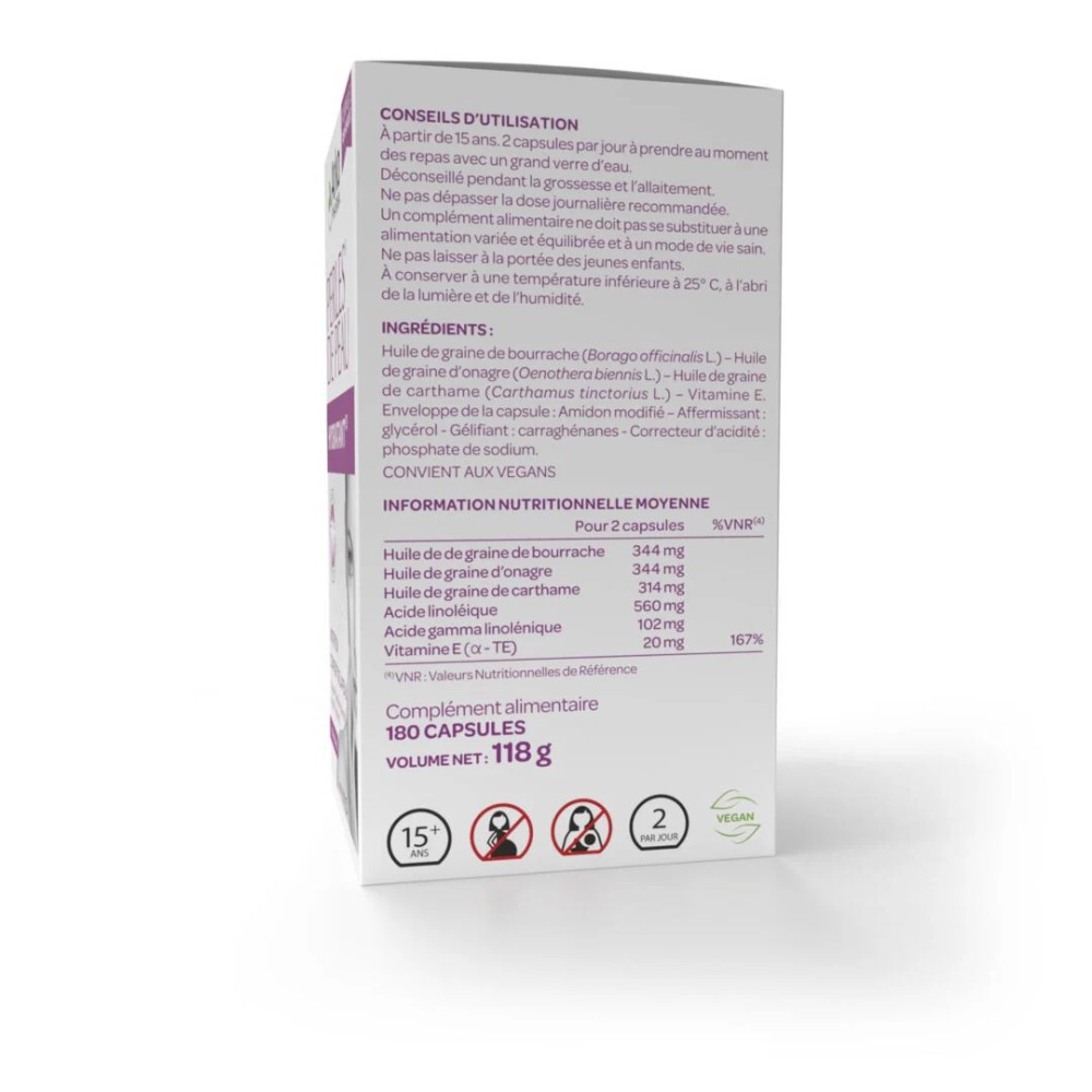 Arkopharma Perles de Peau Hydratant 180 capsules