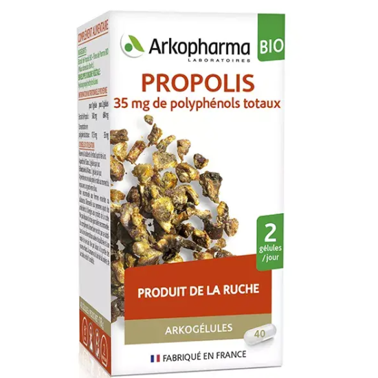 Arkopharma Arkogélules Propolis 40 gélules
