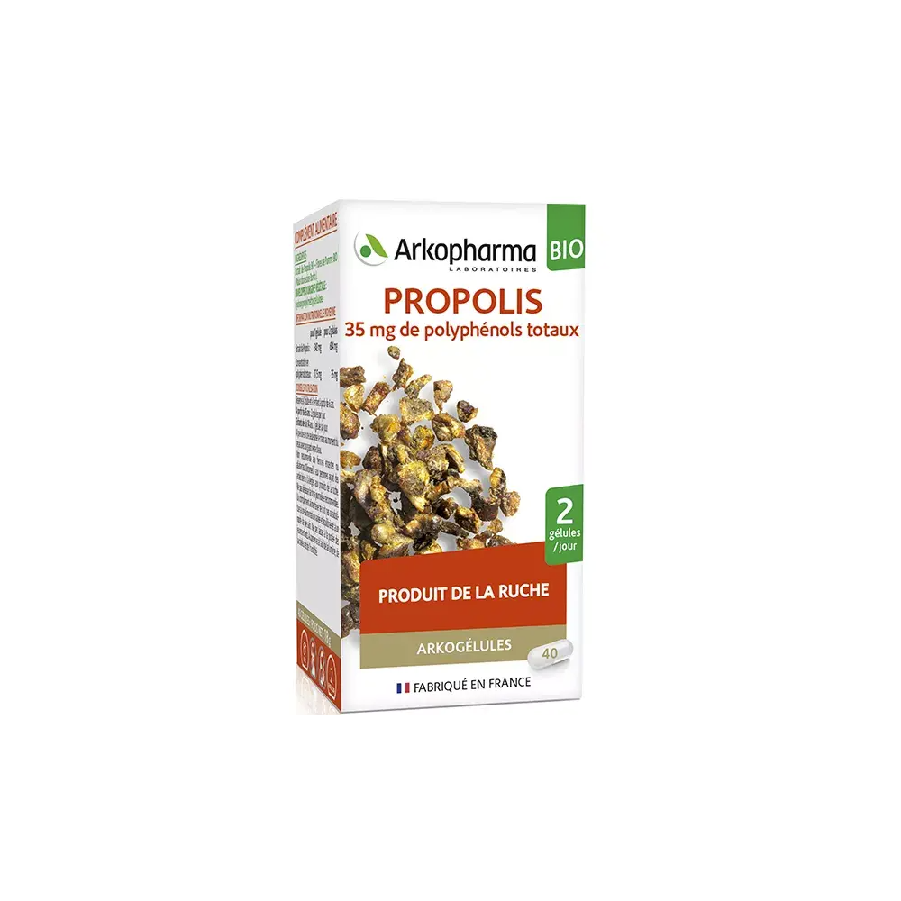 Arkopharma Arkogélules Propolis 40 gélules
