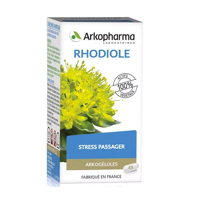 Arkopharma Rhodiole gélules - Complément Anti-Stress