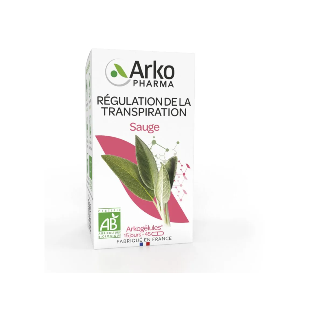 Arkopharma Arkogélules Sauge 45 gélules