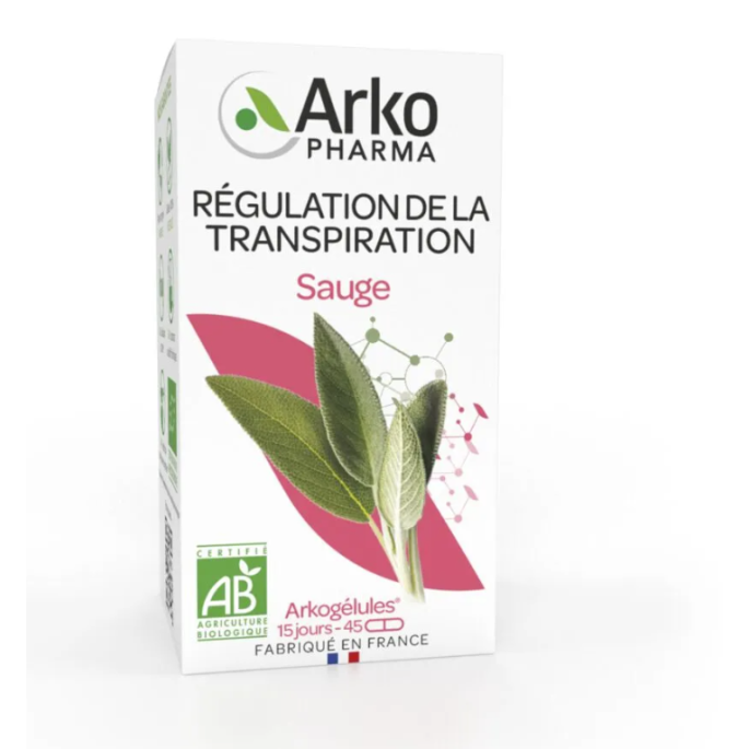 Arkopharma Arkogélules Sauge 45 gélules