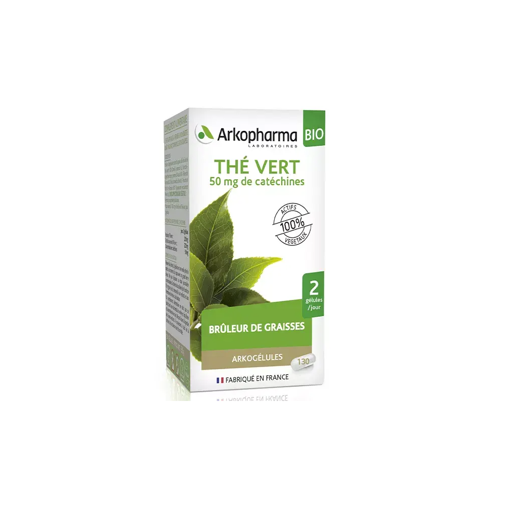 Arkopharma Thé Vert BIO 130 gélules