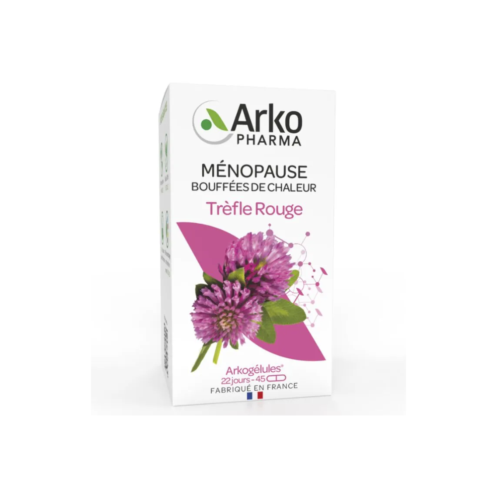 Arkopharma Arkogélules Trèfle rouge 45 gélules
