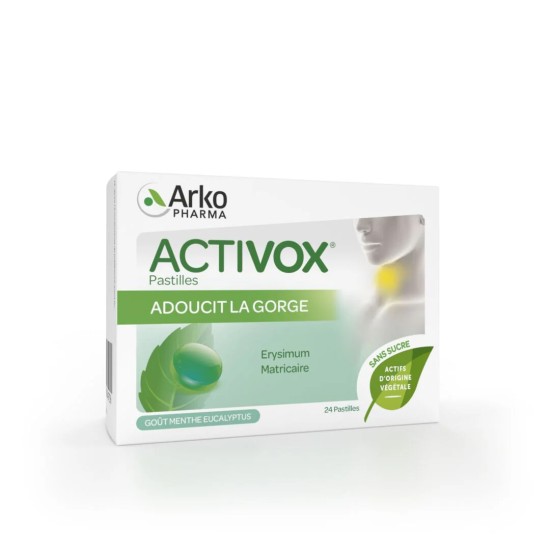 Arkopharma Activox Pastilles Menthe Eucalyptus