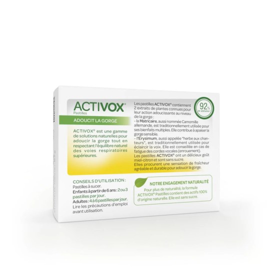 Arkopharma Activox Pastilles Menthe Eucalyptus