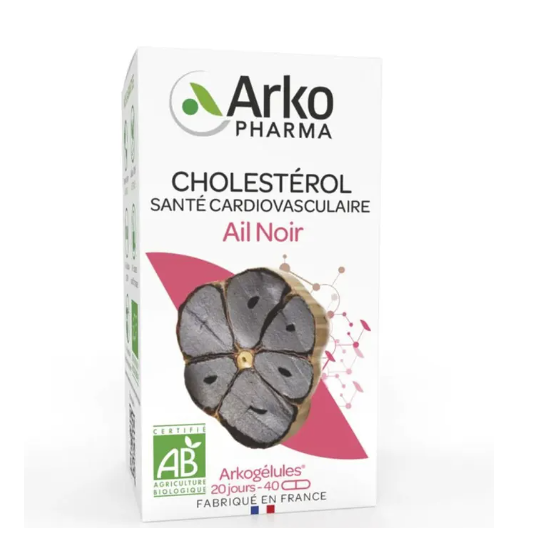 Arkopharma Ail noir bio Gélules 40 unités