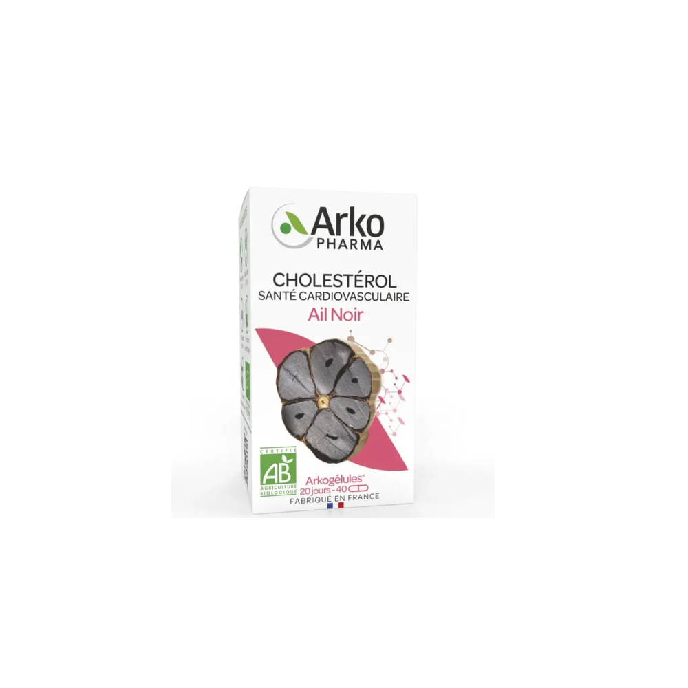 Arkopharma Ail noir bio Gélules 40 unités