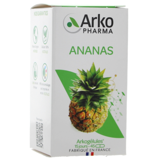 Arkopharma Arkogélules Ananas 45 gélules
