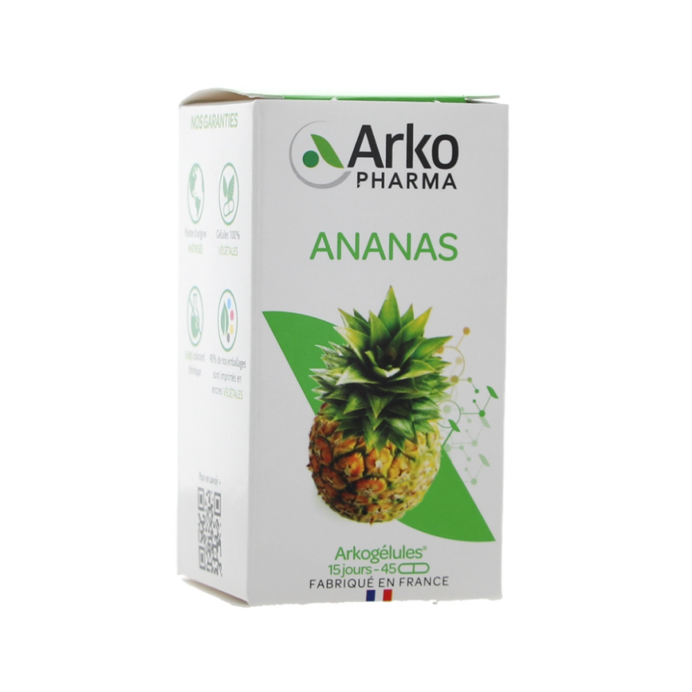 Arkopharma Arkogélules Ananas 45 gélules