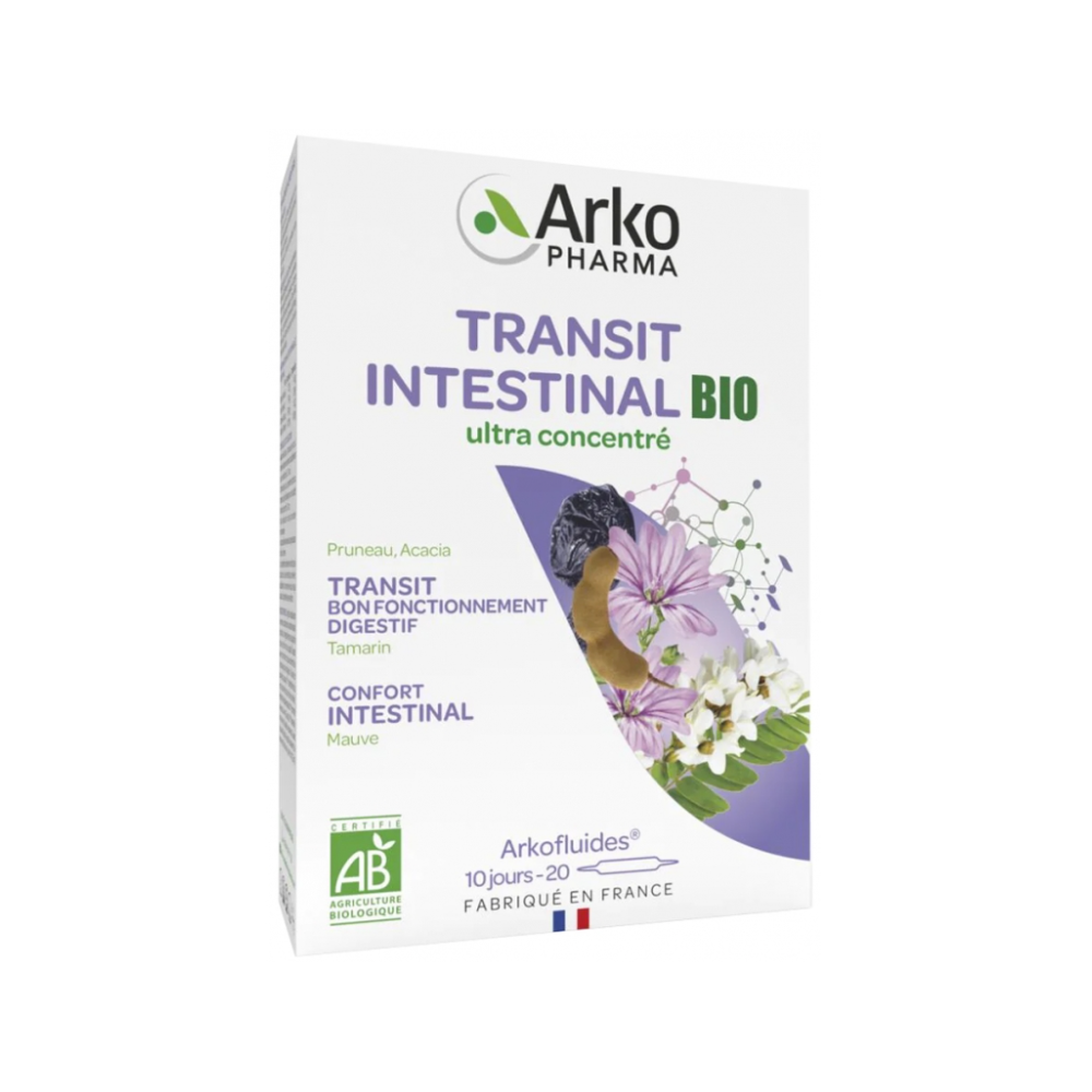 Arkopharma Arkofluides Transit Intestinal Bio 20 ampoules