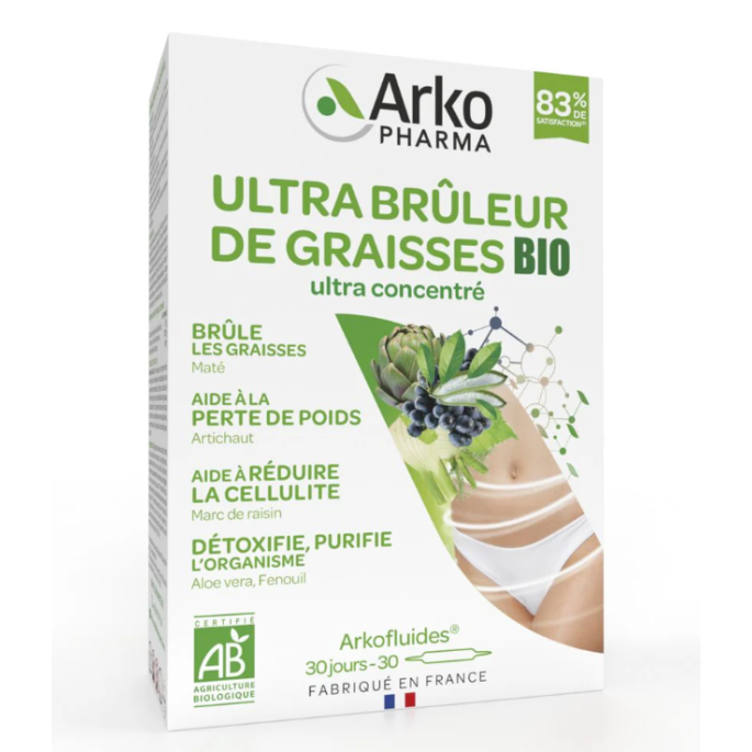 Arkopharma Arkofluides Ultra Brûleur de Graisses