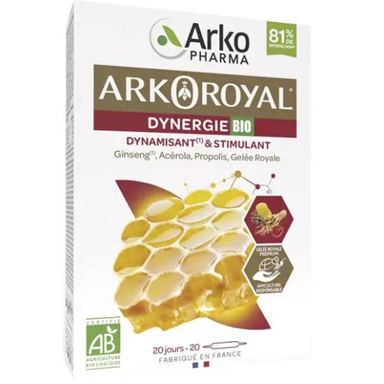 Arkopharma Dynergie Ampoules 20 unités
