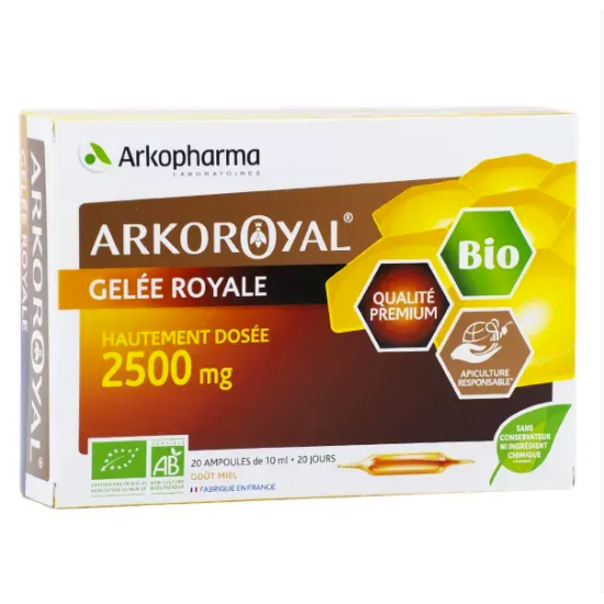 Arkopharma Gelée Royale Bio 2500 mg