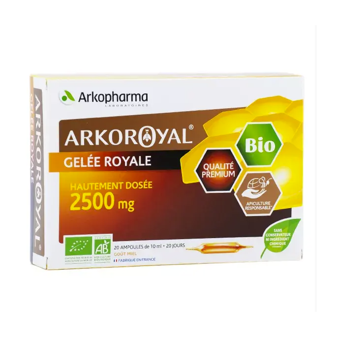 Arkopharma Gelée Royale Bio 2500 mg
