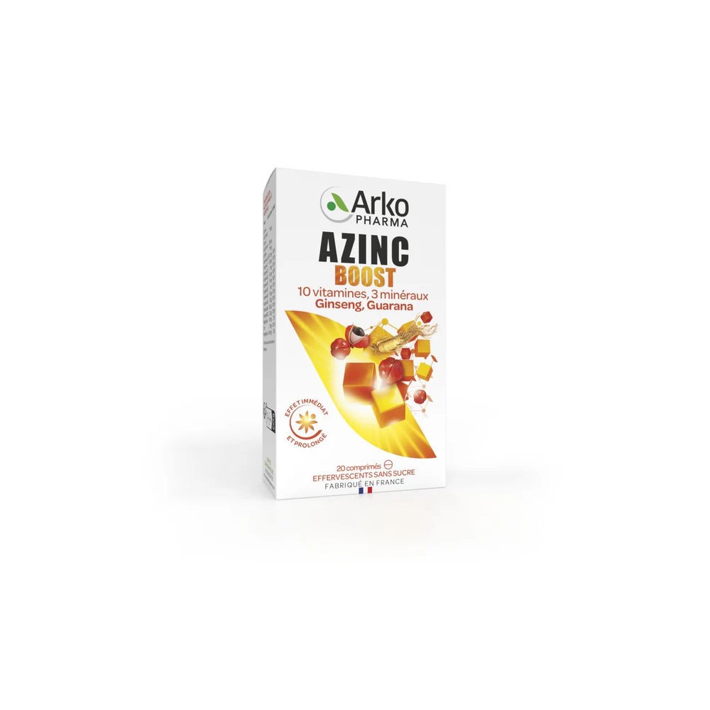Arkopharma Azinc Boost 20 cps effervescents