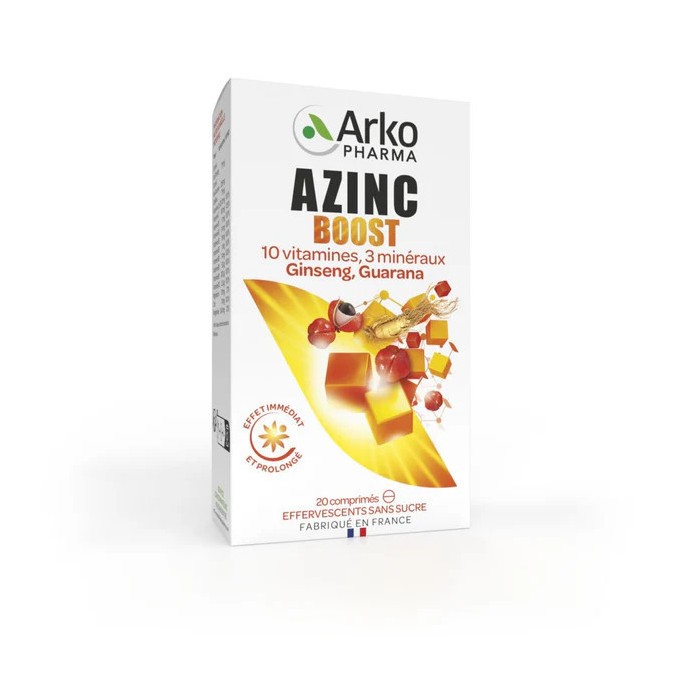 Arkopharma Azinc Boost 20 cps effervescents